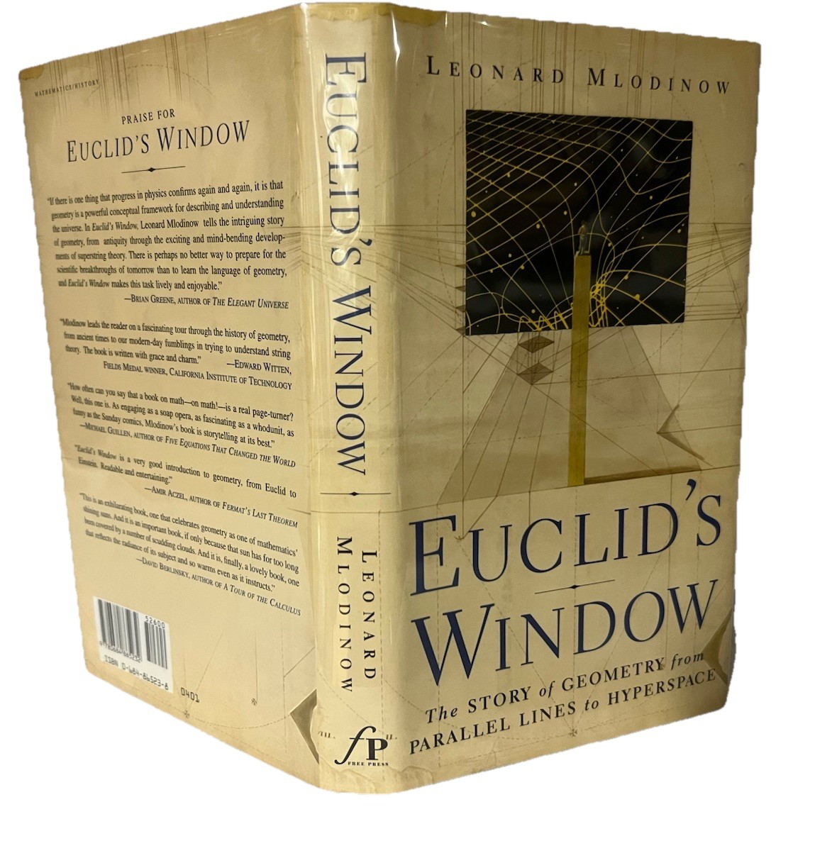 EUCLID’S WINDOW Geometry from Parallel Lines to Hyperspace by Mlodinow 1st Print