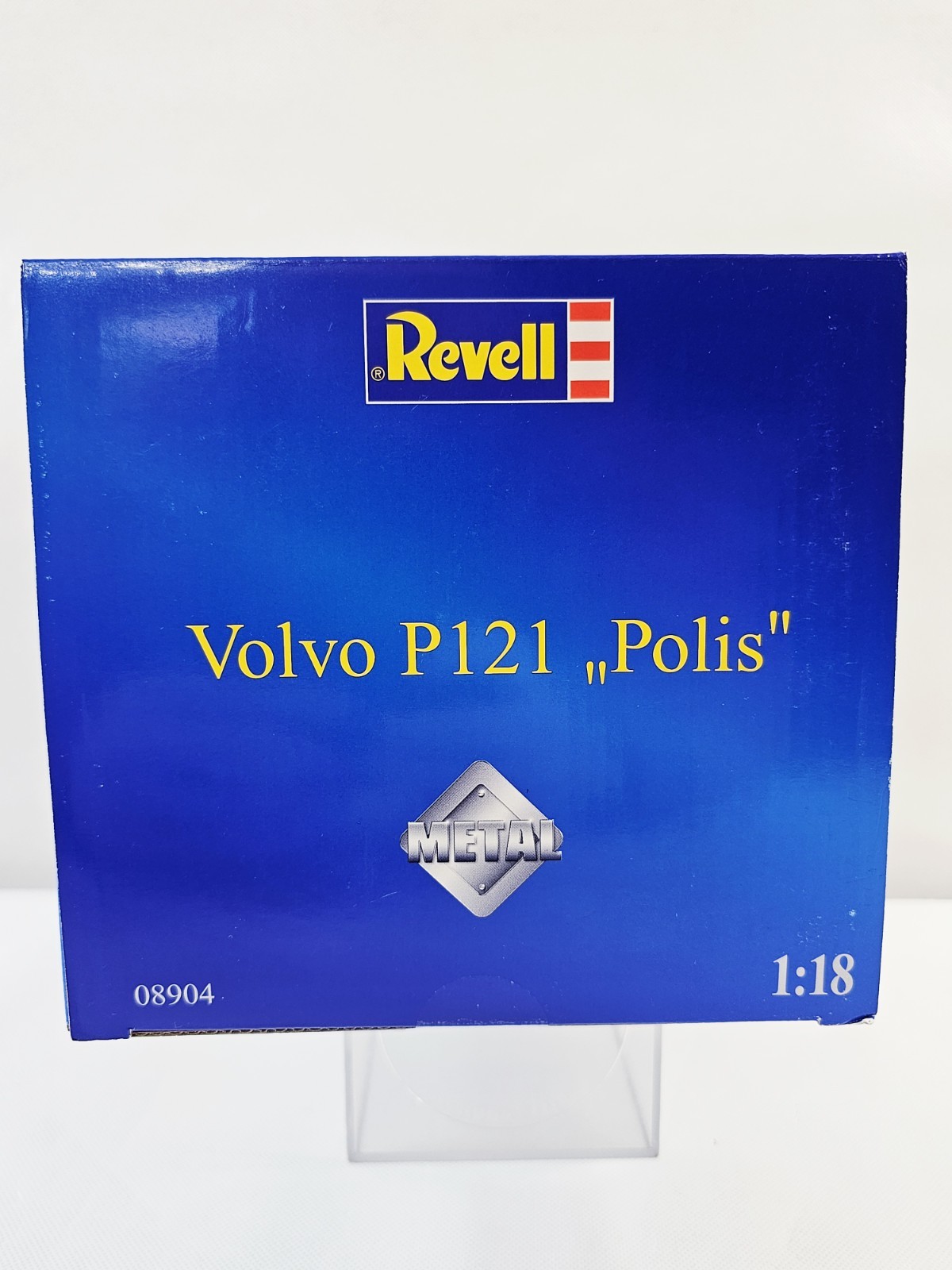 DEFECTIVE Revell Volvo P121 Polis Police Diecast Model Car 118 Scale G3D