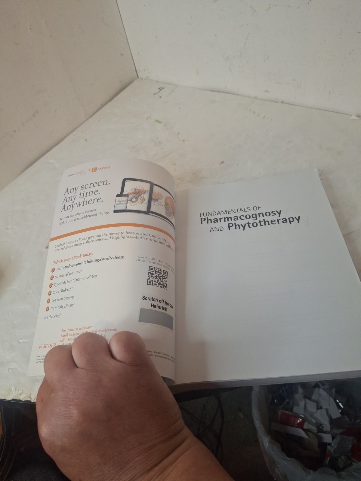 Fundamentals of Pharmacognosy and Phytotherapy 3rd Ed. Unused Code