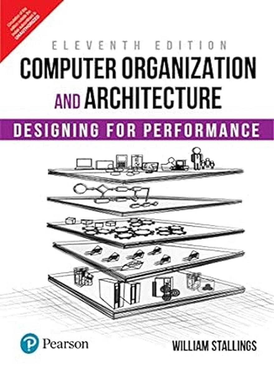 COMPUTER ORGANIZATION & ARCHITECTURE, 11TH ED,Stallings- IMPORT CHARGES PAID,DDP