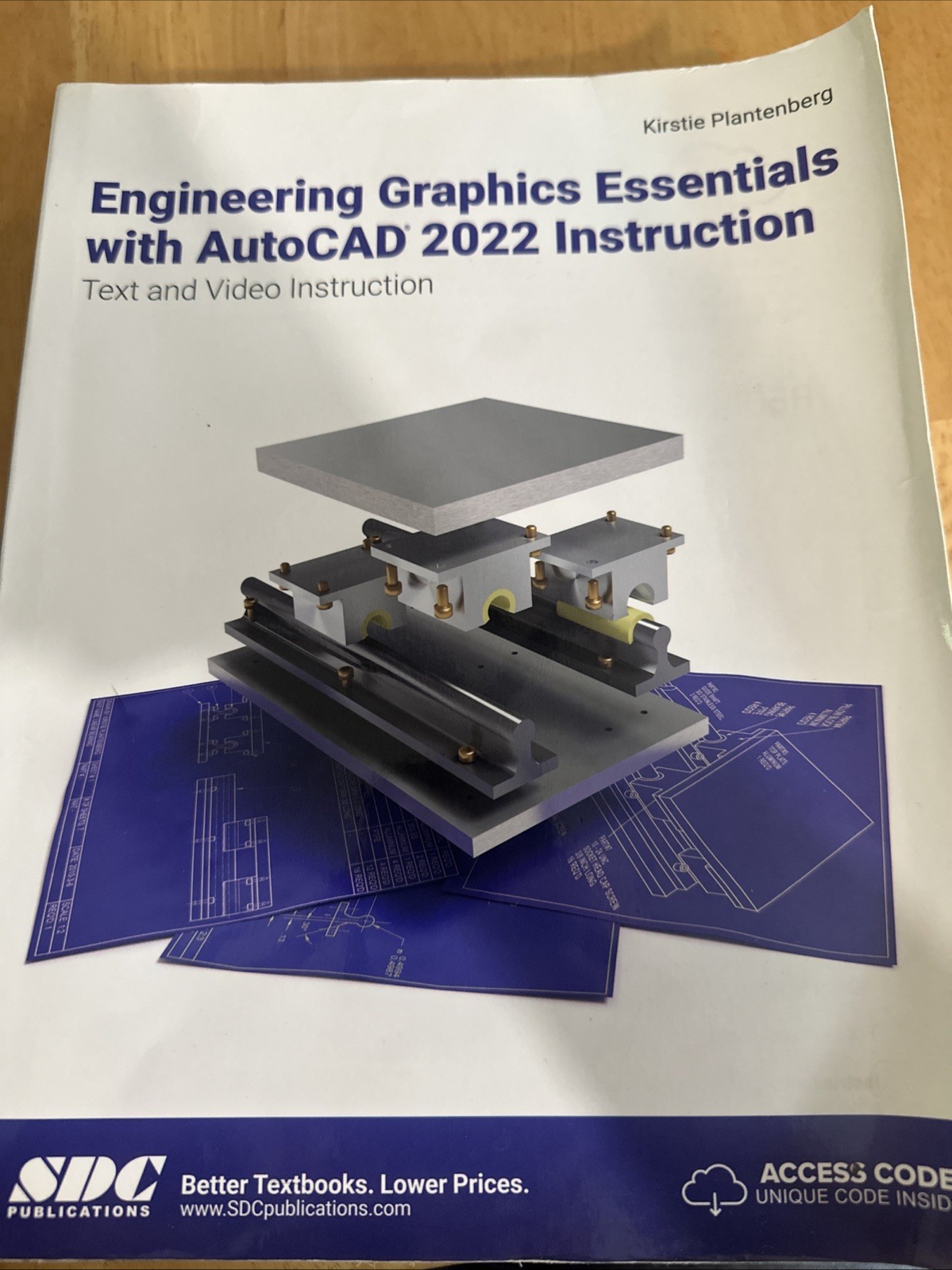 Engineering Graphics Essentials with AutoCAD 2022, by Kirstie Plantenberg