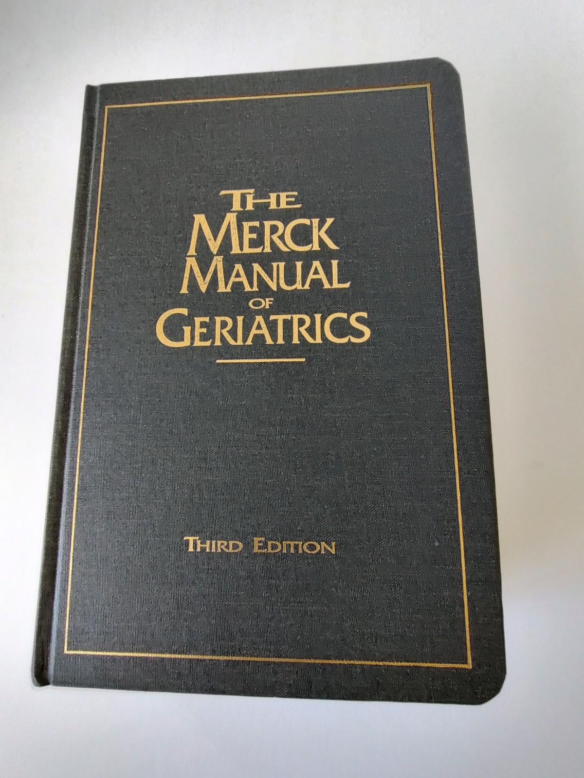 Merck Manual of Geriatrics by Robert Berkow (2000, Hardcover) Third Edition