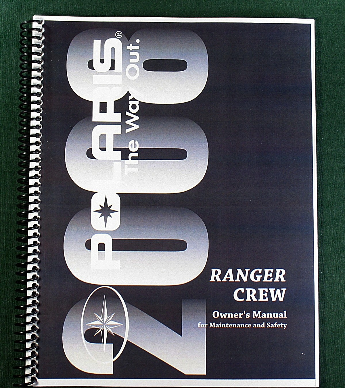2008 Polaris Ranger Crew Owner’s Manual: 132 Pages & Protective Covers!