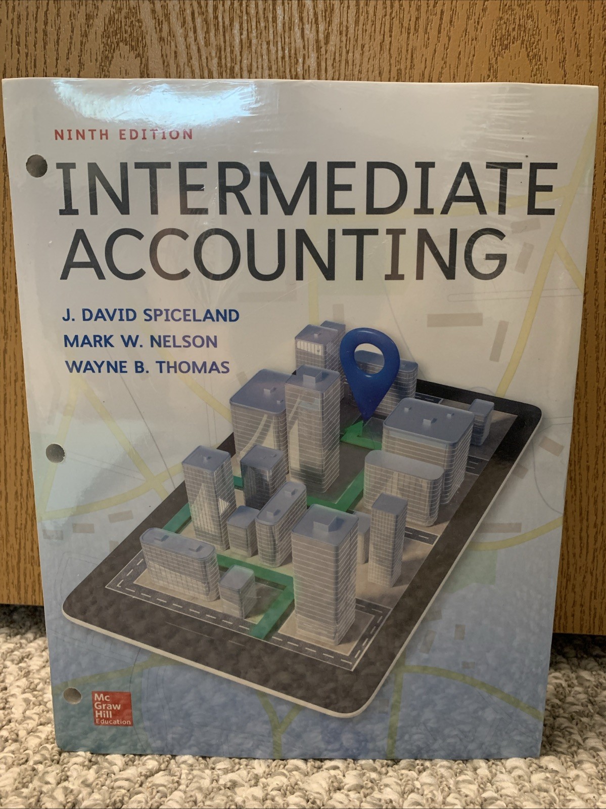 Intermediate Accounting Loose Leaf, McGraw Hill, 9th edition, ISBN978125972660