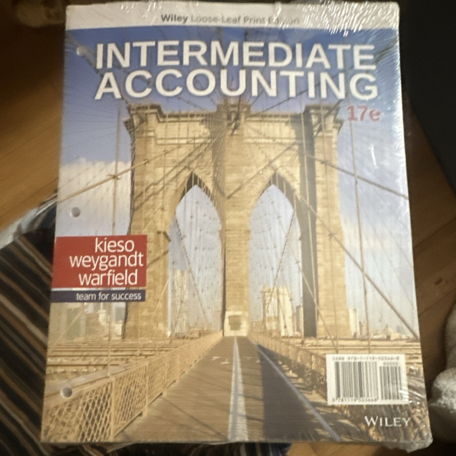 Intermediate Accounting, 17th Ed, Kieso, Weygandt, Warfield, Loose-Leaf, Wiley