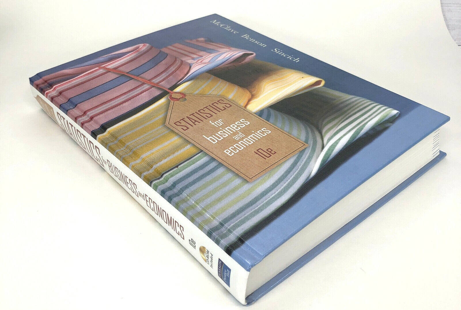 Statistics For Business and Economics 10th Edition McClave Benson Sincich w CD