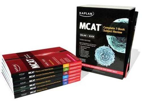 MCAT Complete 7-Book Subject Review: Online + Book by Kaplan Test Prep: Used