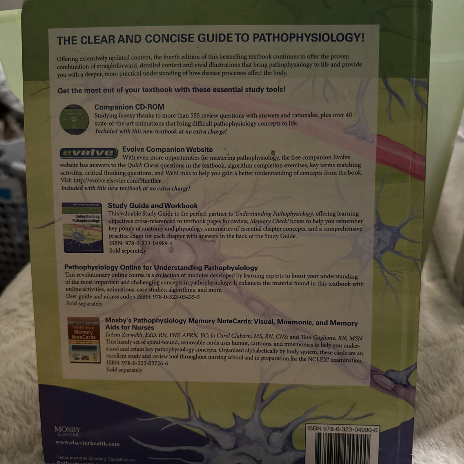 Understanding Pathophysiology by Kathryn L. McCance and Sue E. Huether (2007,…