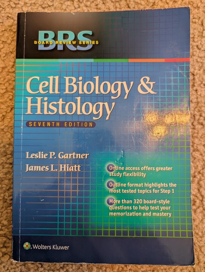 Board Review Ser.: BRS Cell Biology and Histology by Leslie P. Gartner and James