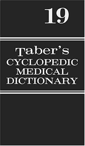 Taber’s Cyclopedic Medical D- 9780803606548, hardcover, Donald Editor Venes, new