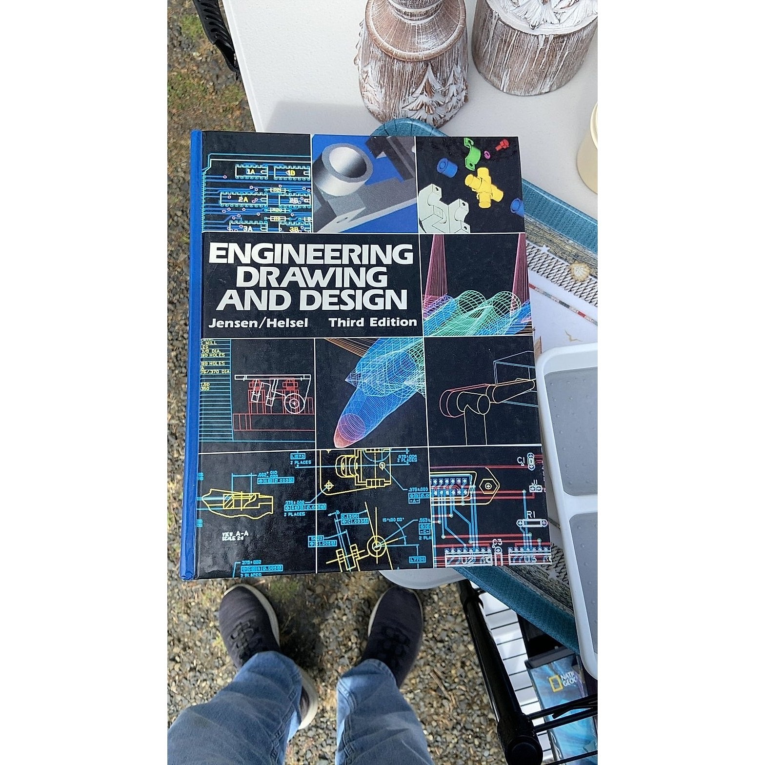 Engineering Drawing and Design, Third Edition — Jensen/Helsel (Hardcover Textboo