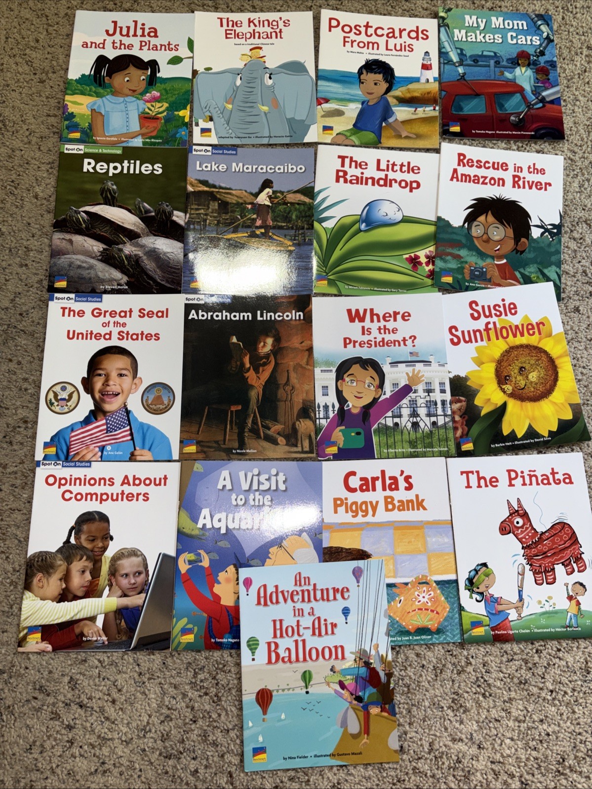 Benchmark Education Early Text Connections Soft Books Lot of 57 Spot On