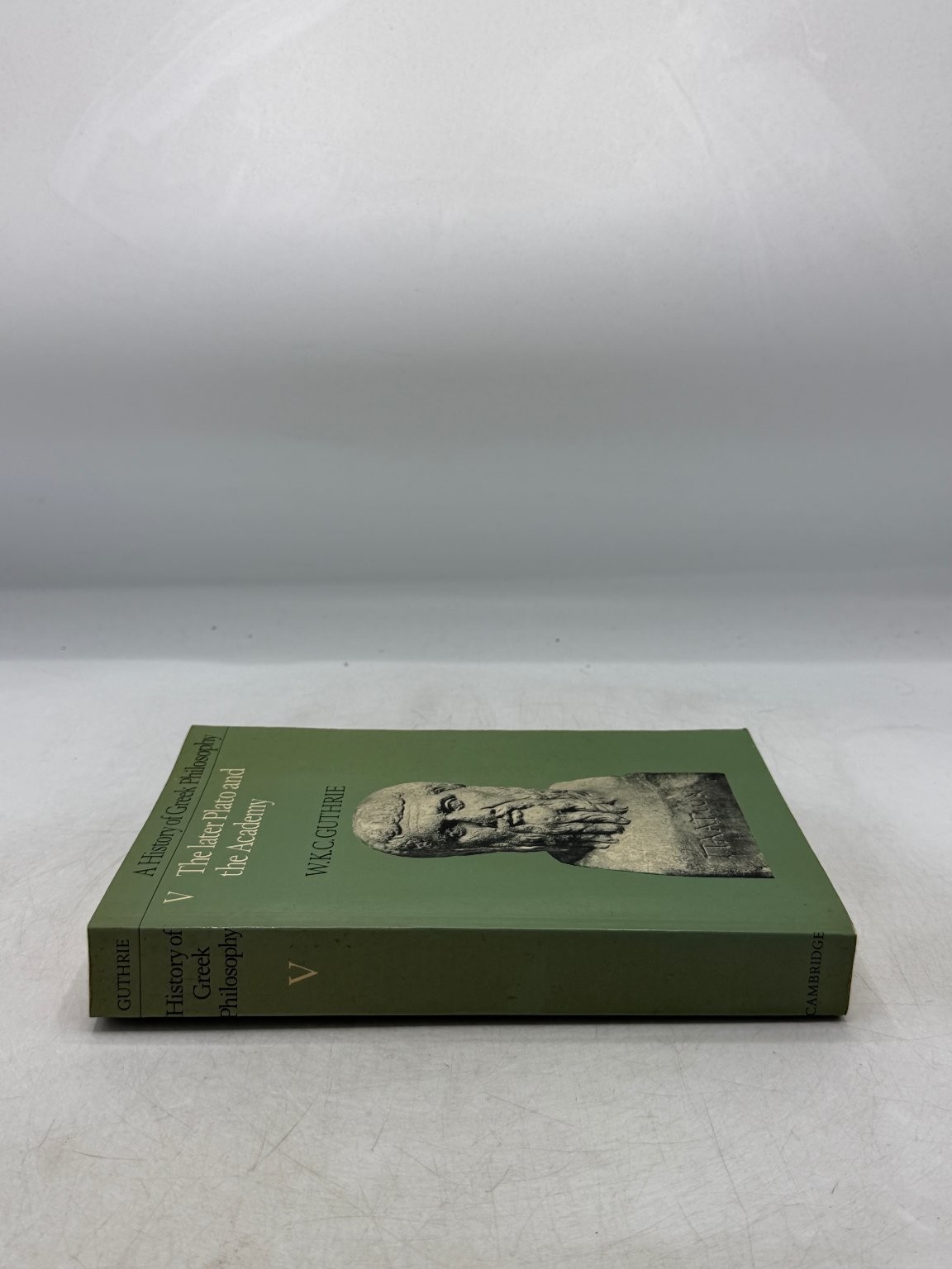 A History of Greek Philosophy V Later Plato W.K.C. Guthrie 1986 Paperback