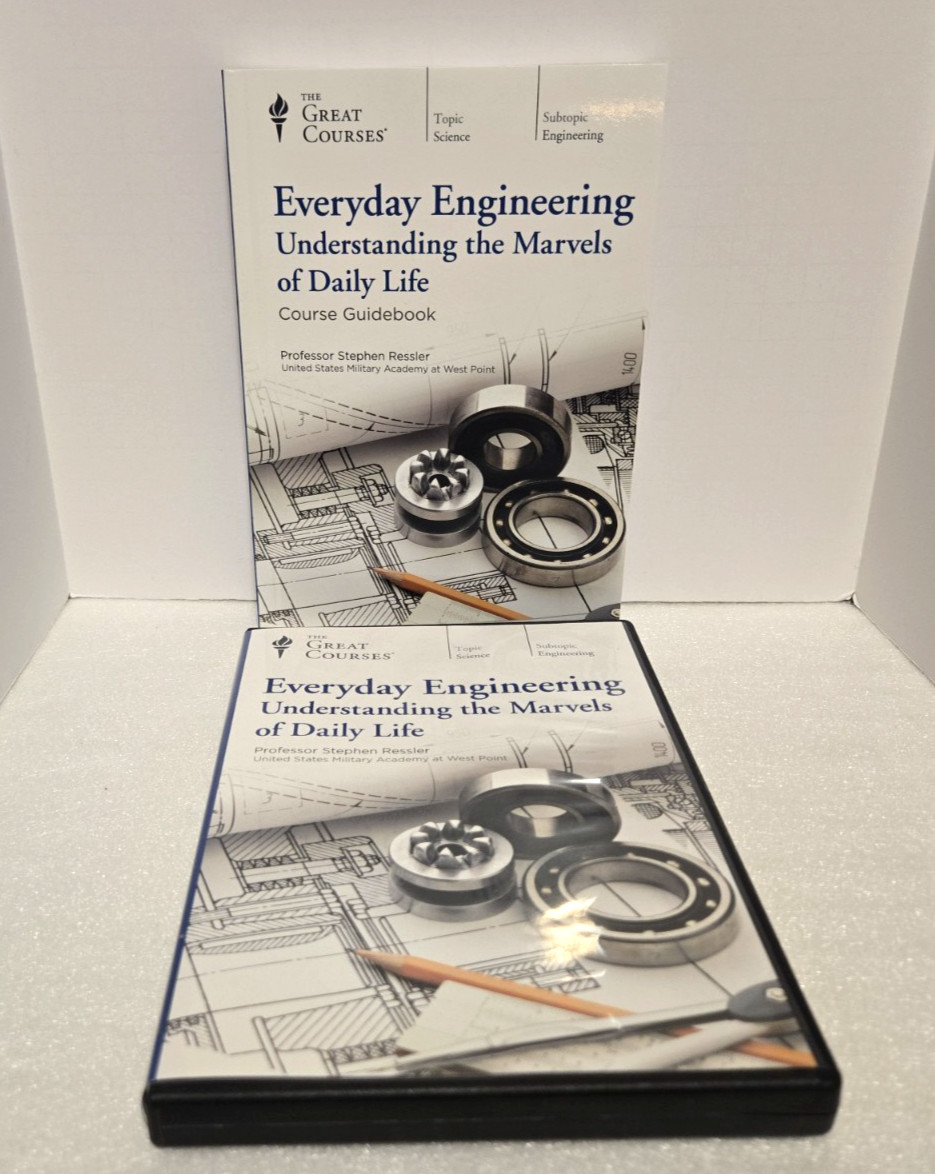 Everyday Engineering Understanding The Marvels Of Daily Life Guidebook & 6 DVD’s