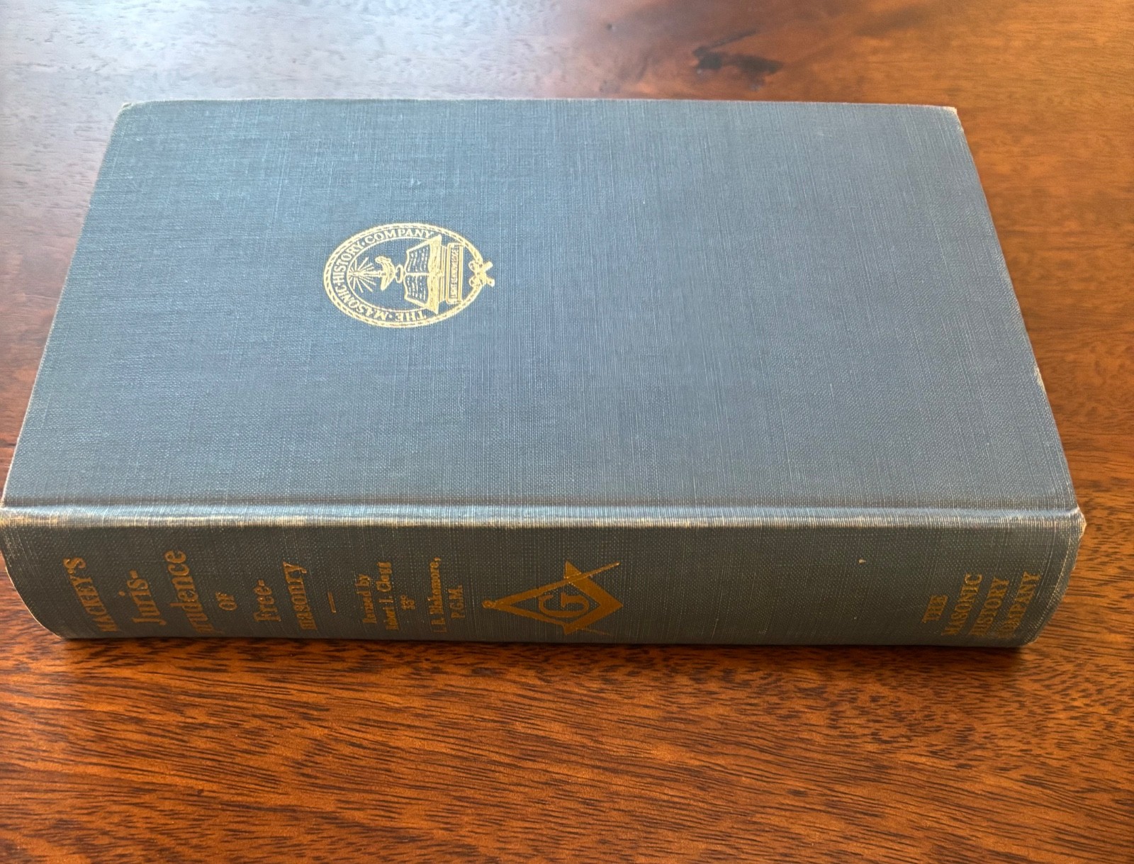 Mackey’s Juris-Prudence Of Free-Masonary Revised 1953 HC