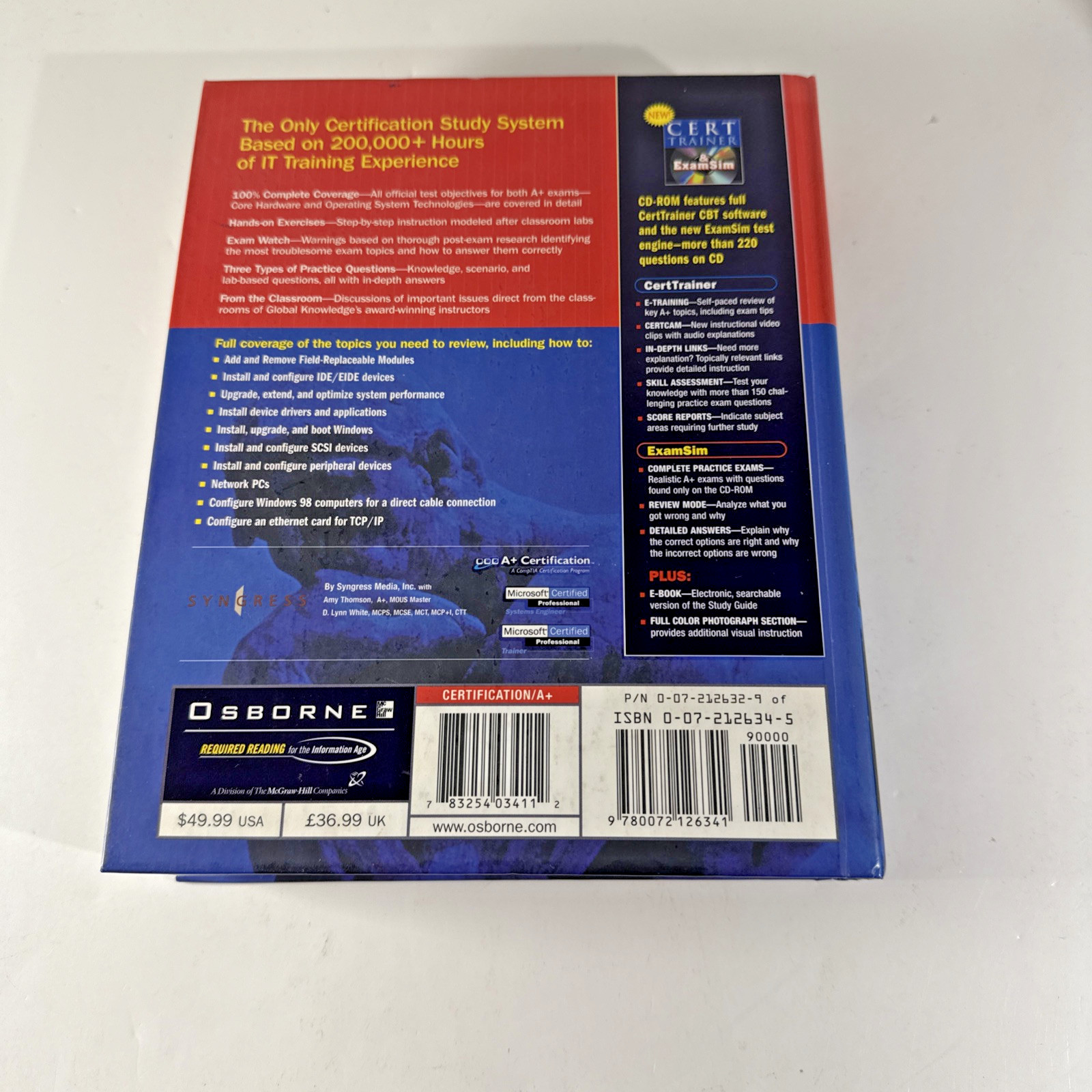 A+ Certification 3rd Edition by Osborne – Global Knowledge Certification Press