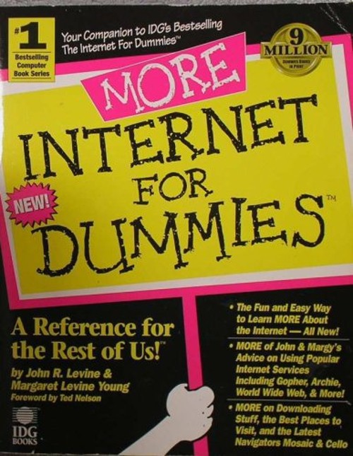 More Internet Paperback John, Young, Margaret Levine Levine