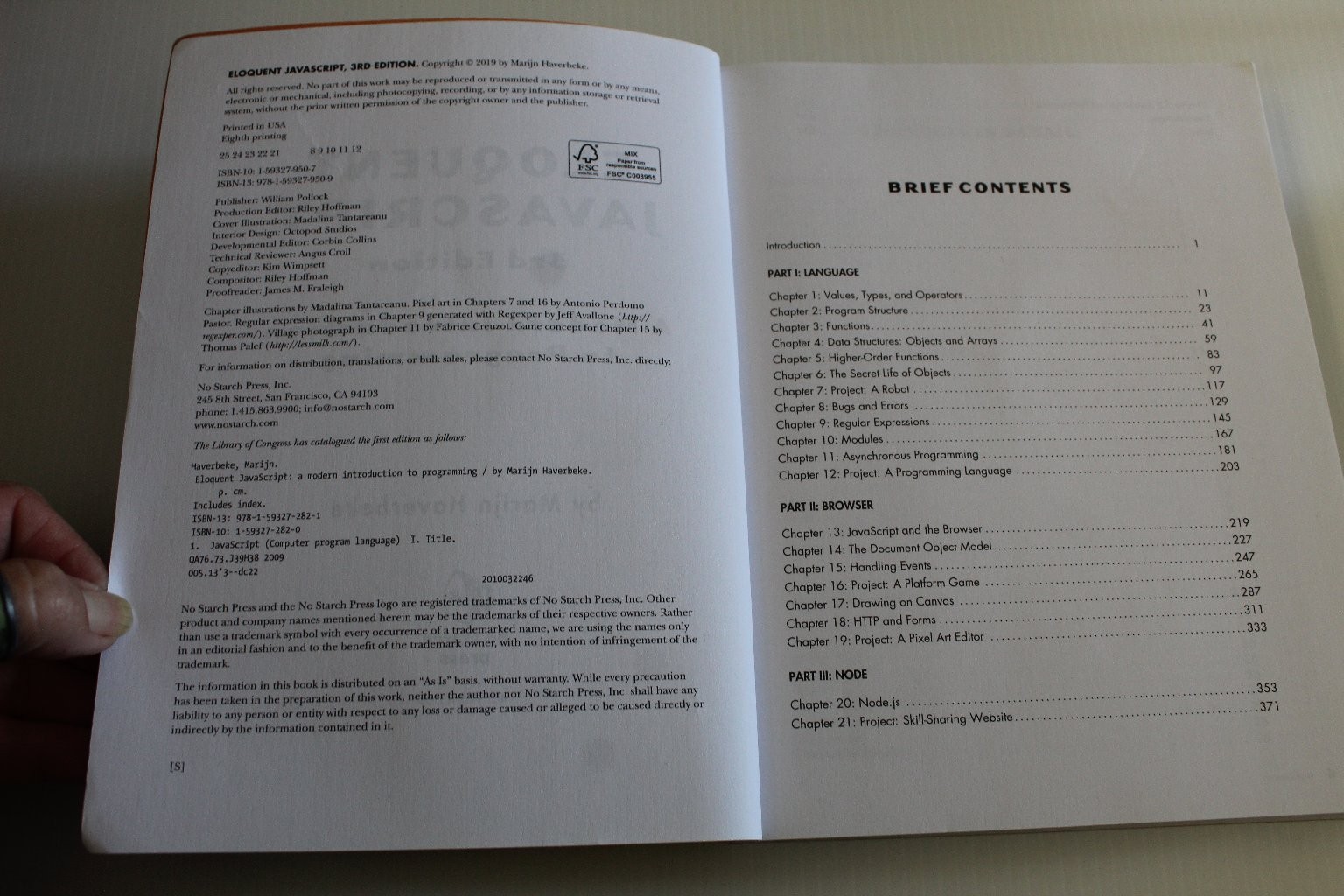 Eloquent JavaScript Marijn Haverbeke 2019 3rd Edition Programming No Starch