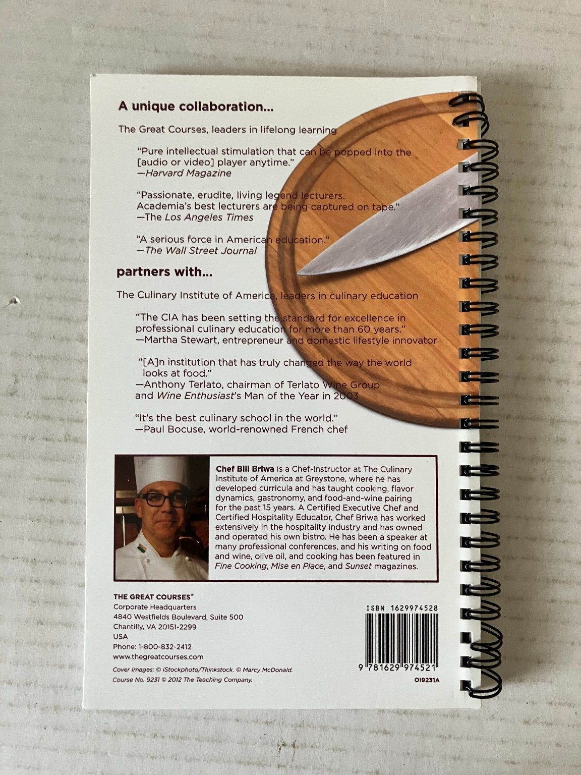 The Everyday Gourmet Rediscovering Lost Art of Cooking Chef Bill Briwa 2012
