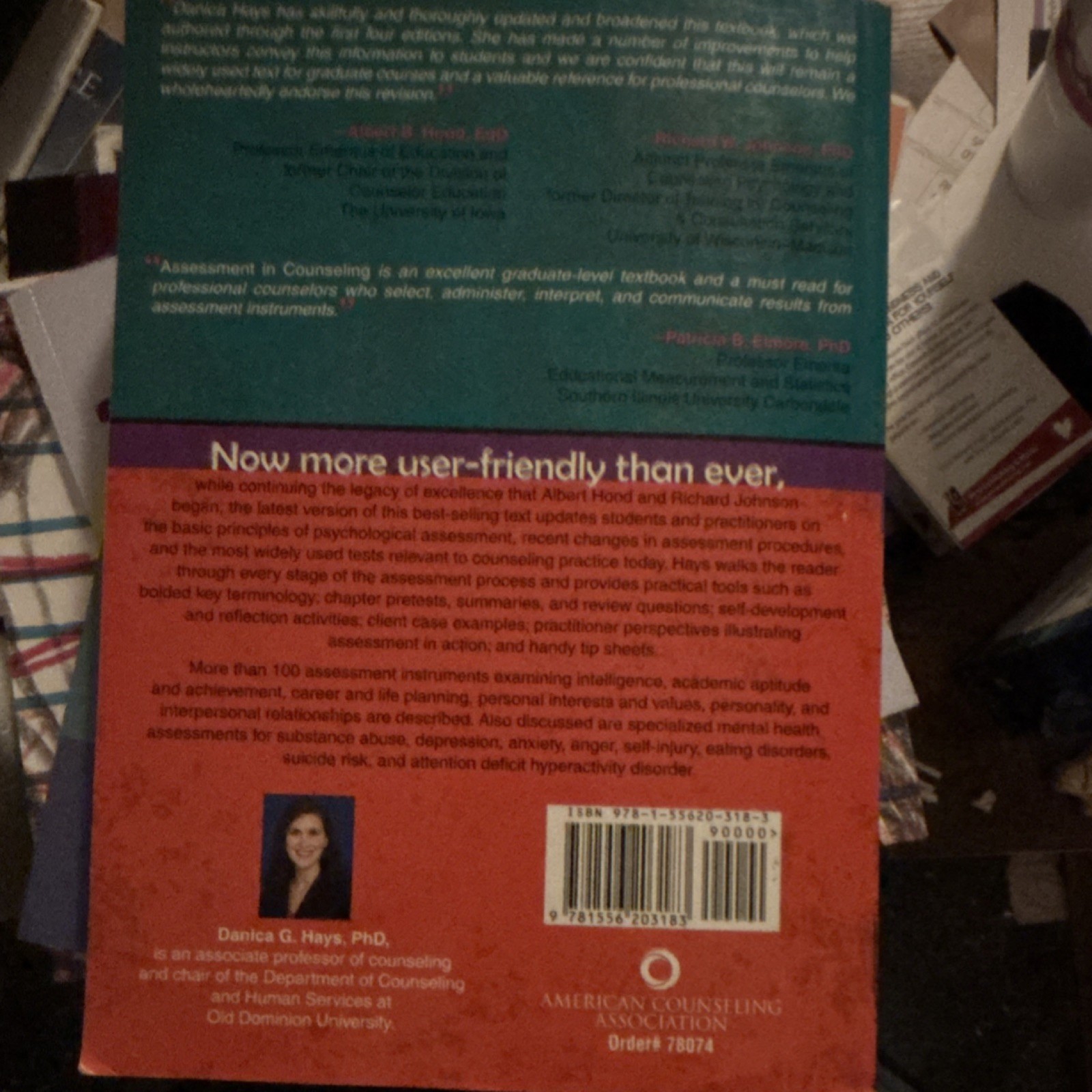 Danica G. Hays Assessment in Counseling 5th Edition Paperback ACA 2013