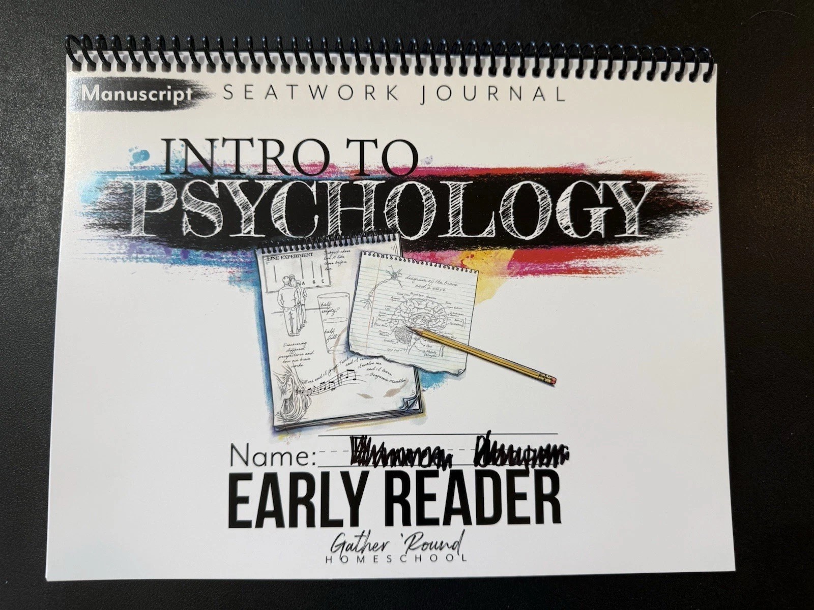 Gather Round Homeschool Intro to Psychology Seat Work Journal Upper Elementary