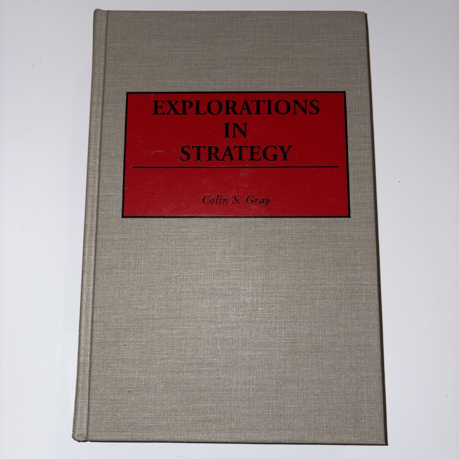 Contributions in Military Studies: Explorations in Strategy by Colin S. Gray…