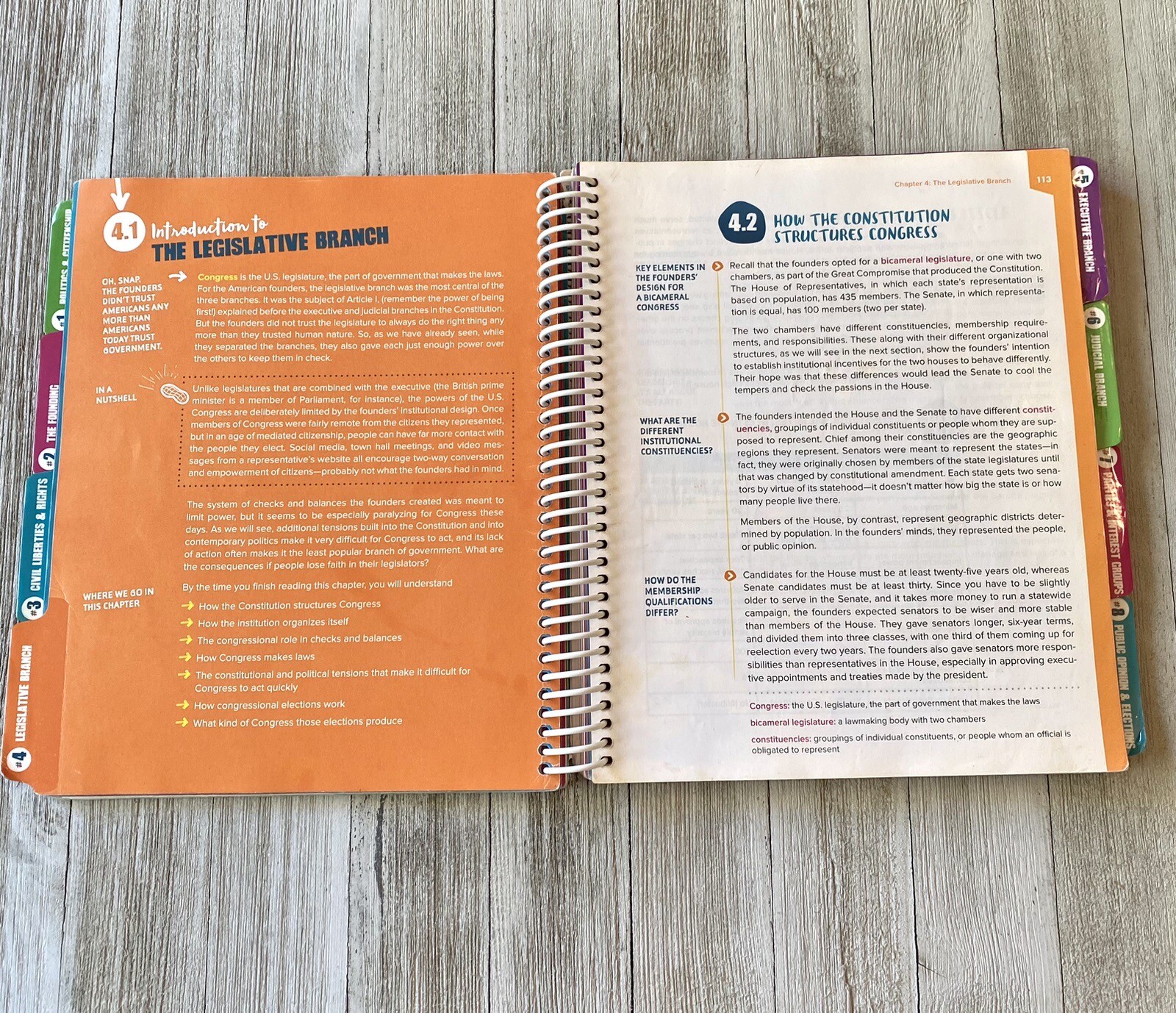 AmGov Long Story Short By Christine Barbour Spiral Bound 2020 First Edition