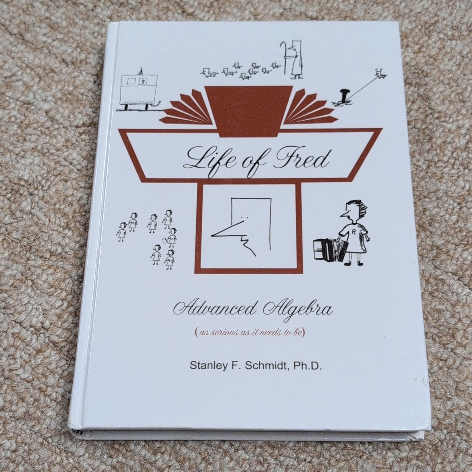 Life of Fred Hardcover Math Textbook Lot by Stanley F. Schmidt Calculus+More