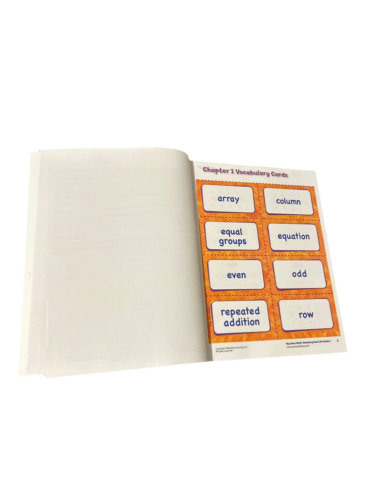 Big Ideas Math Modeling Real Life Grade 2 Instructional Resources Teacher Book