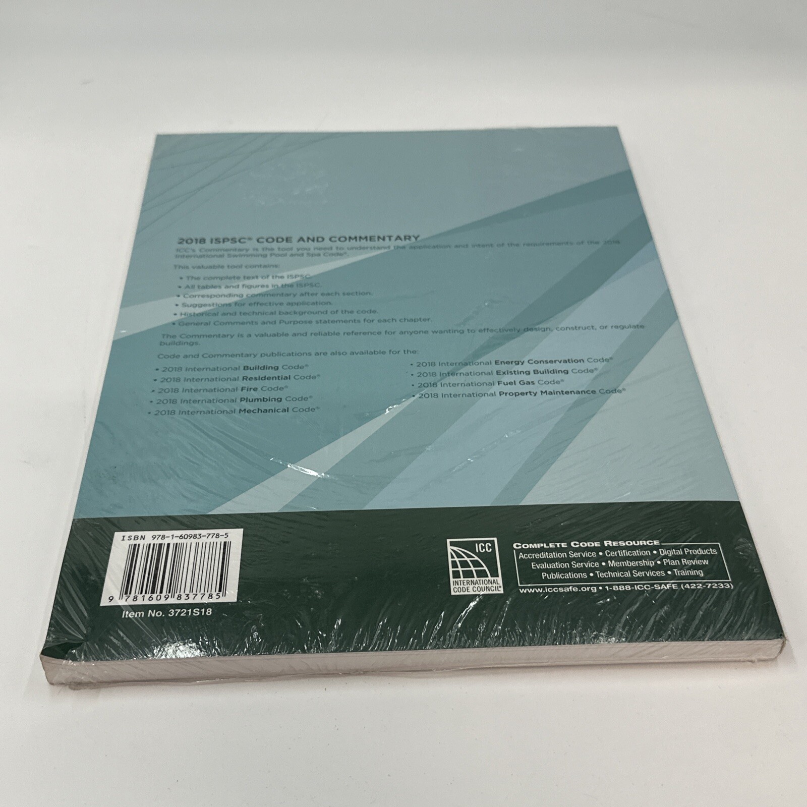 ISPSC Code and Commentary 2018 edition Paperback ICC – UNUSED BOOK
