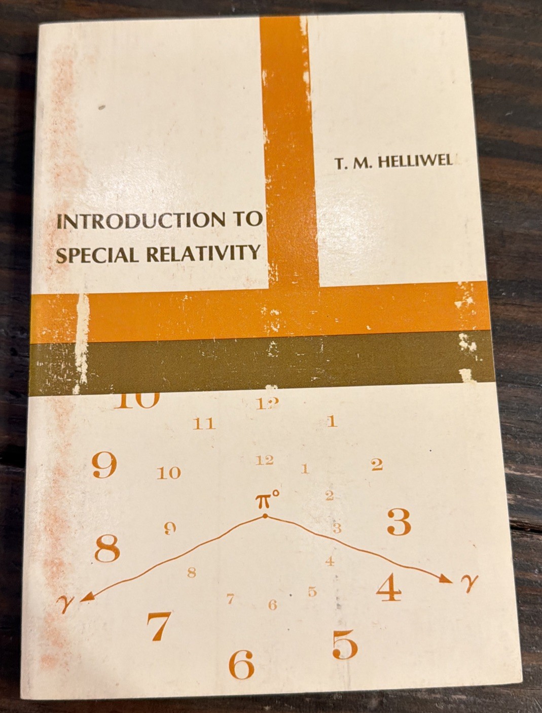 INTRODUCTION TO SPECIAL RELATIVITY by T. M. Helliwel 1996 Paperback