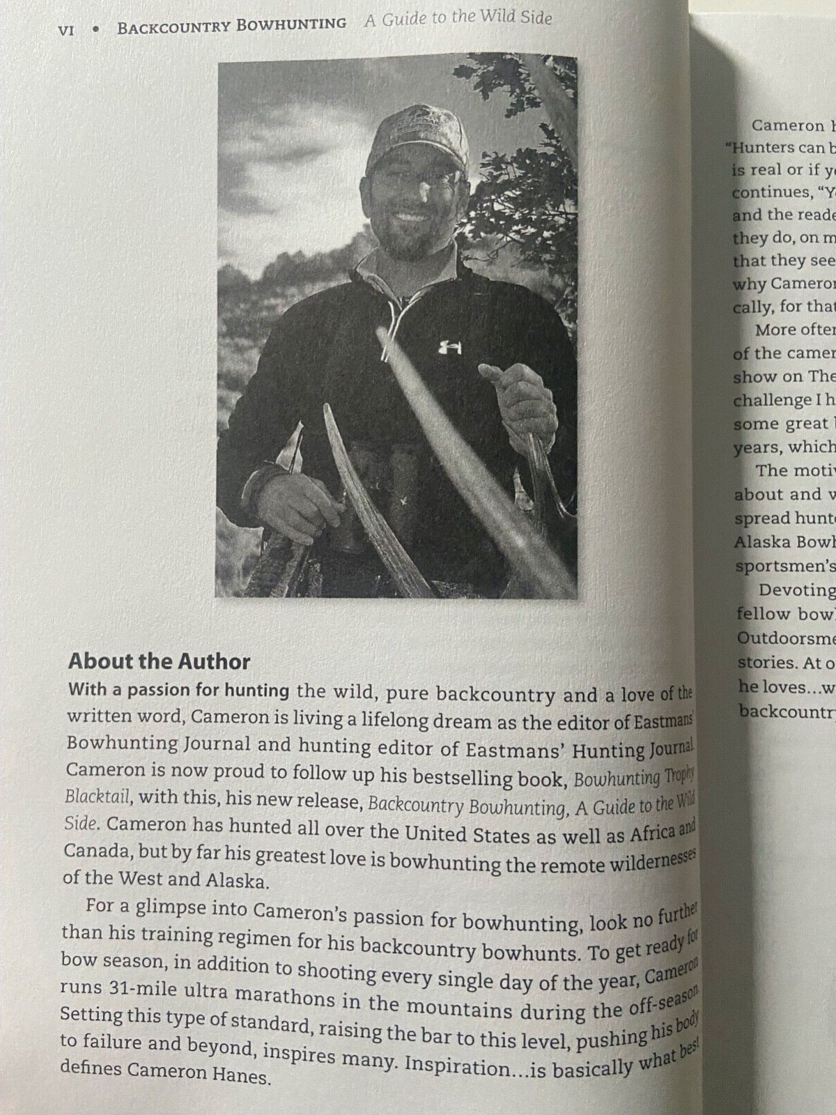 Backcountry Bowhunting (Collector’s Edition) HC by Cameron Hanes ~ SIGNED ~
