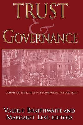 Trust and Governance; Russell Sage – Valerie Braithwaite , 0871541351, paperback