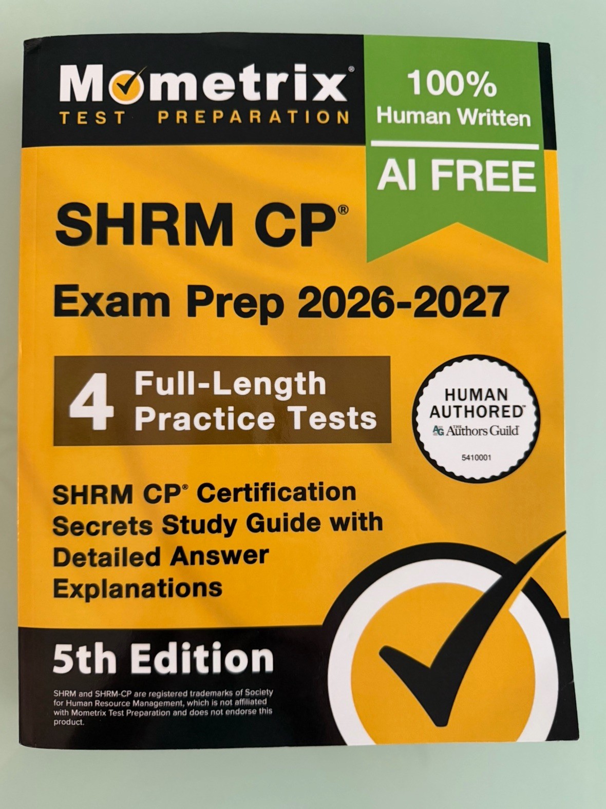 Shrm Cp Exam Prep 2026-2027 – 4 Full-Length Practice Tests, Shrm Cp Certificatio