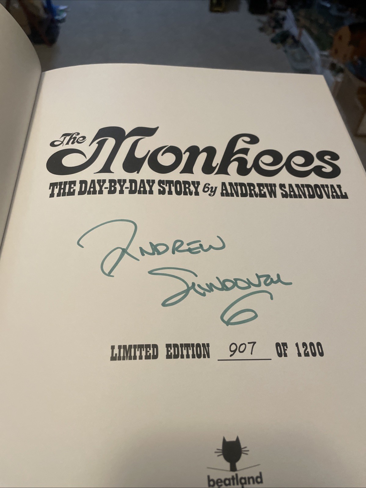 The Monkees Day-By-Day Story Andrew Sandoval 740 Page Color 60s History 2021 TV
