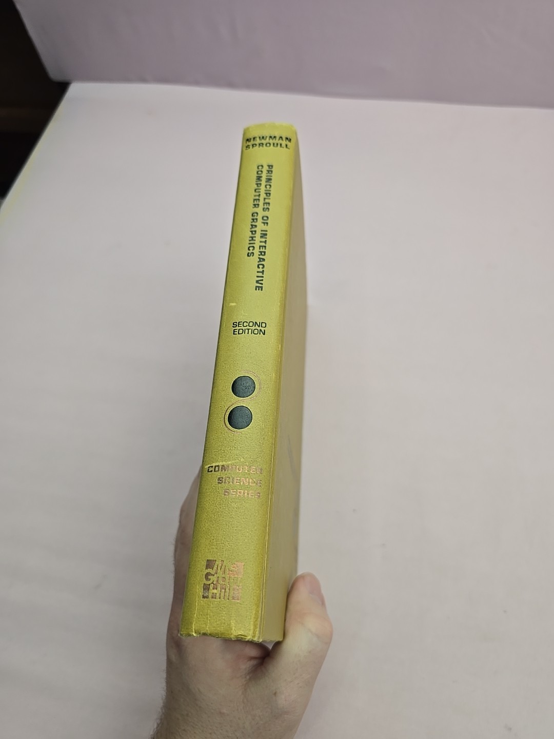 PRINCIPLES OF INTERACTIVE COMPUTER GRAPHICS. 1979 HC. Newman & Sproull.