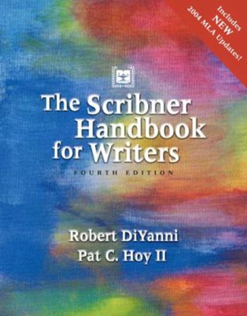 The Scribner Handbook for Writers Paperback Robert, Hoy, Pat C.,