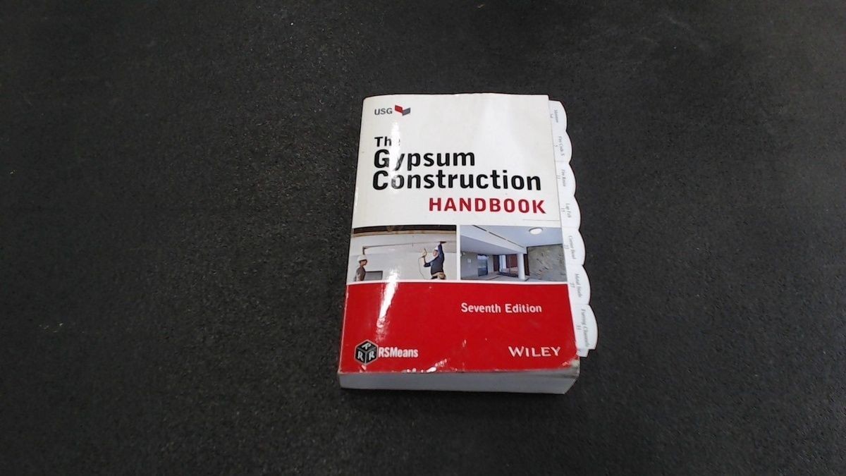 Gypsum Construction Handbook Highlighted and Tabbed 7th Edition, 2014