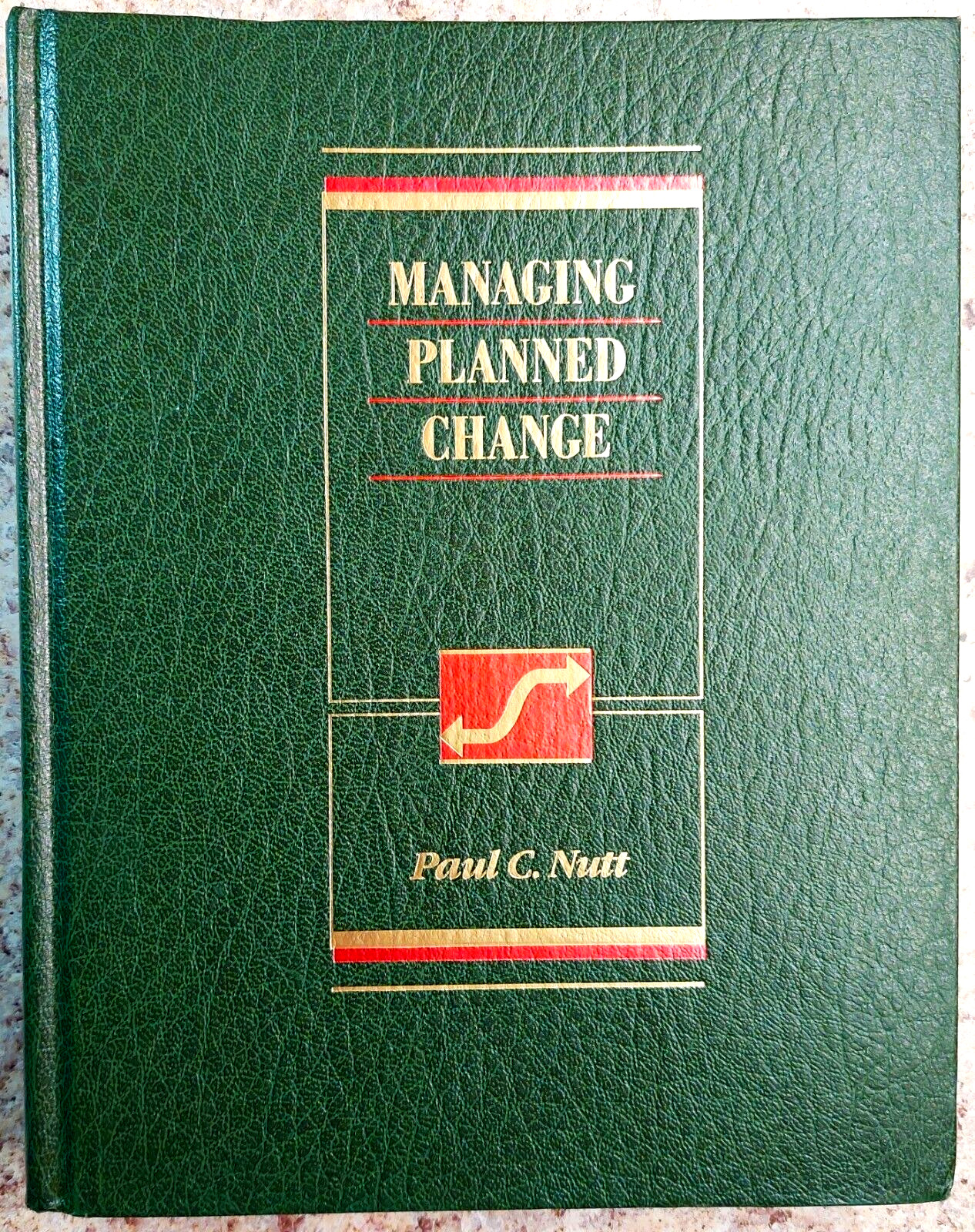 Managing Planned Change, by Paul C Nutt, 1992 hardcover, business & economics