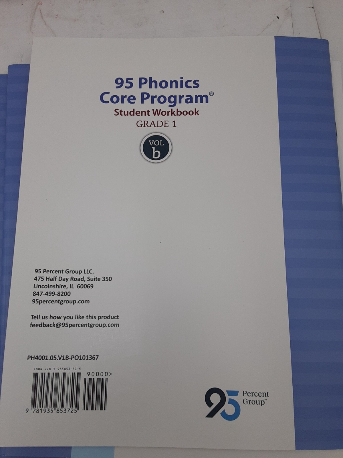 95 Phonics Core Program, Gr 1-Student Wkbk Set (A,B.C,D) for 5 Students-20 books