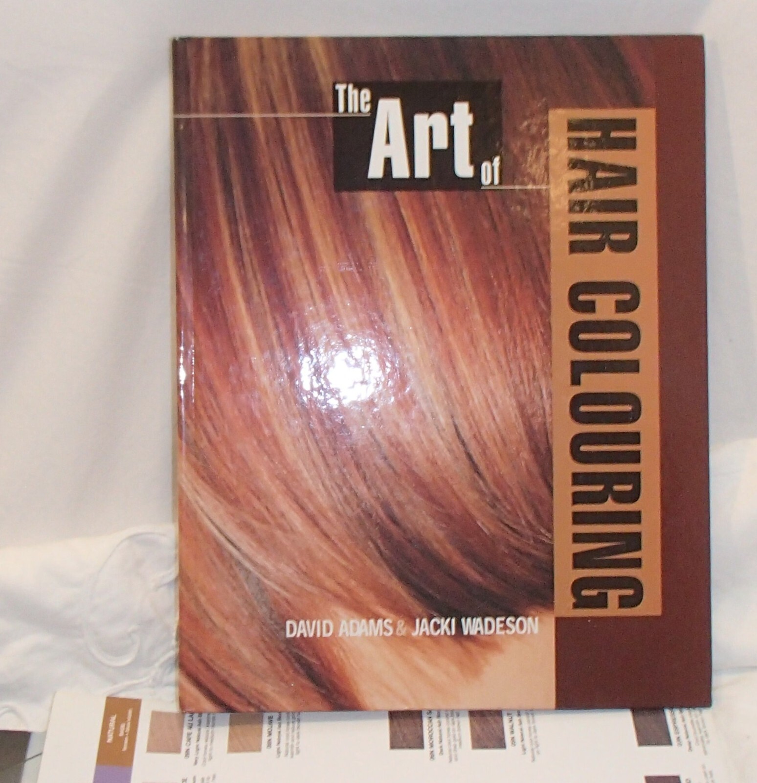 The Art of Hair Colouring Hardcover Book David Adams Jacki Wadeson