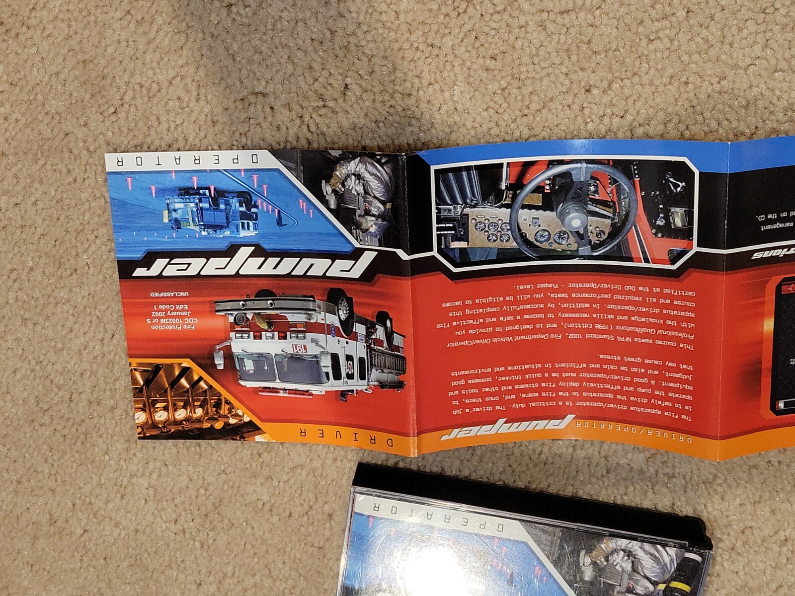 DRIVER / OPERATOR PUMPER 4 DISC SET VERSION 1.0 JAN 2002