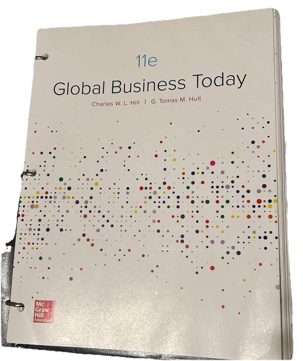 Loose-Leaf Global Business Today by Charles W. L. Hill (2019, Ringbound)