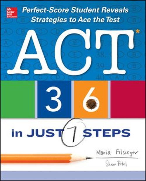 ACT 36 in Just 7 Steps Paperback Maria, Patel, Shaan Filsinger