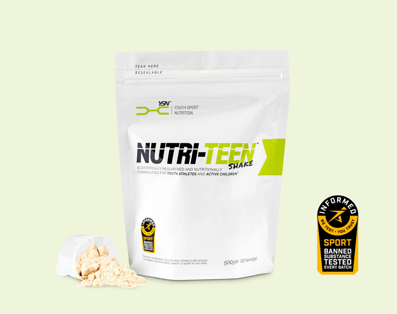 NUTRI-TEEN Chocolate Protein Shake 500G – Energizing Nutritional Powder for Teen
