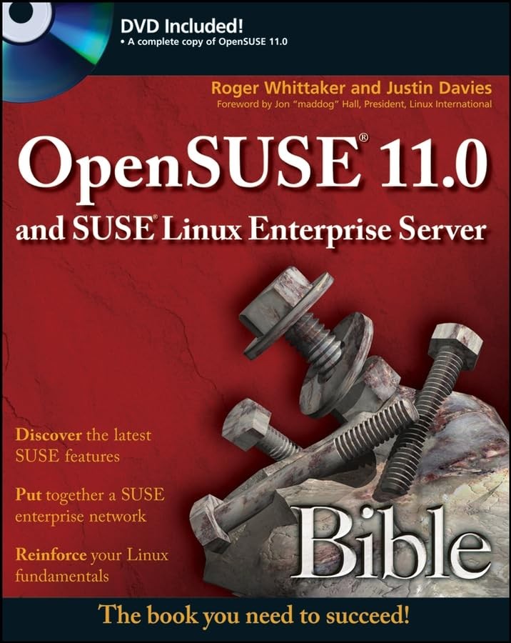 OpenSUSE 11.0 and SUSE Linux Enterprise Server Bible – Paperback – VERY GOOD