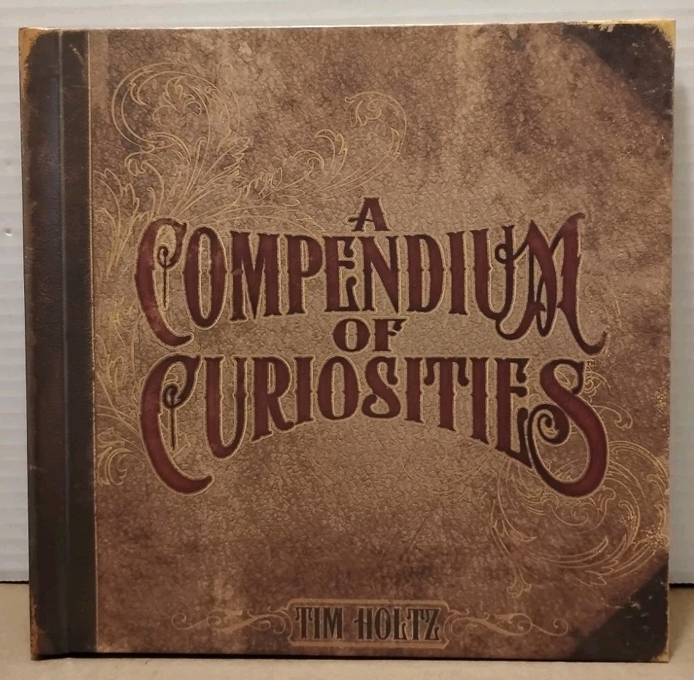 Compendium of Curiosities by Tim Holtz – 2009 – Spiral Hardcover – Paper Crafts