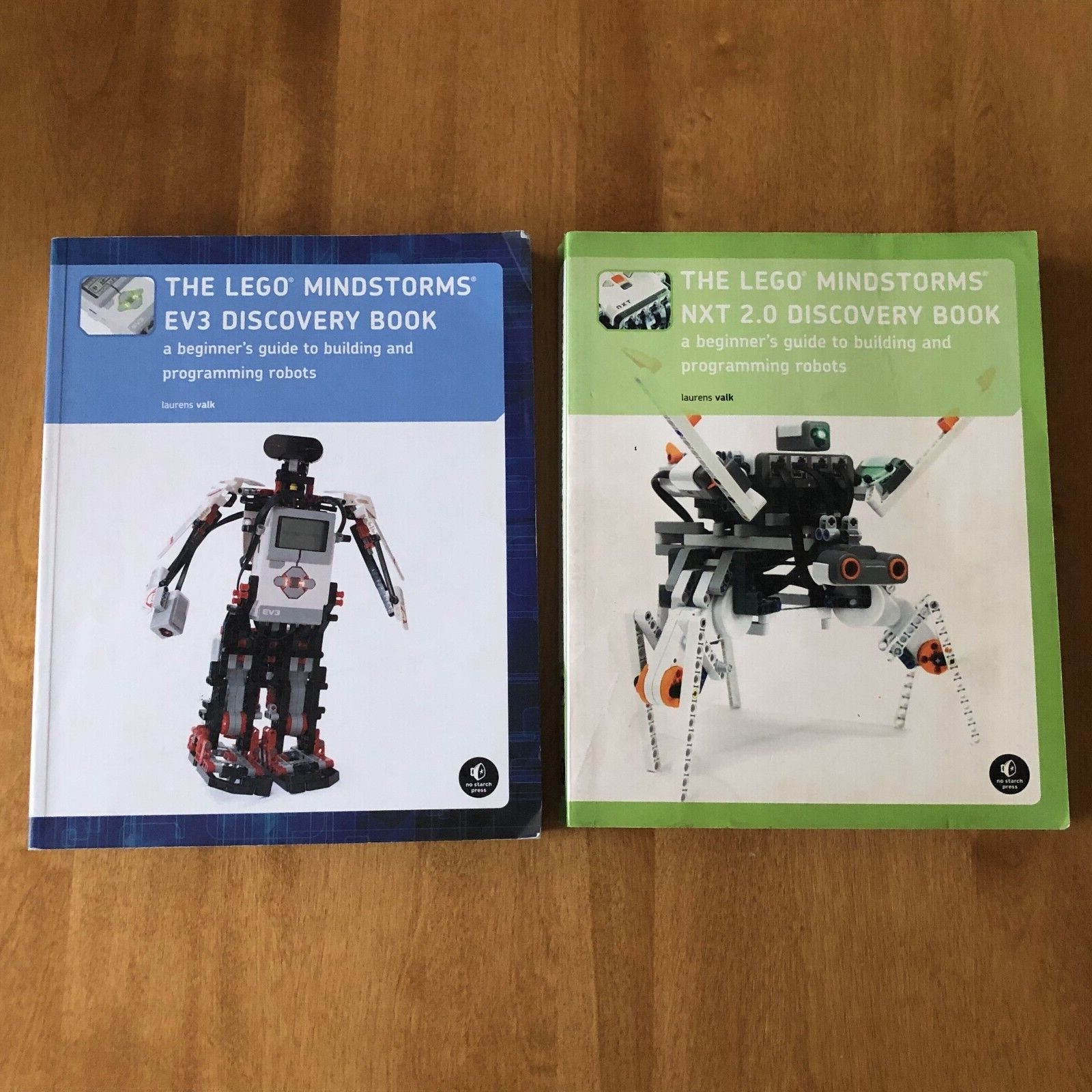 Lego Mindstorms NXT 2.0 EV3 Discovery Book Lot of 2 Programming Robots