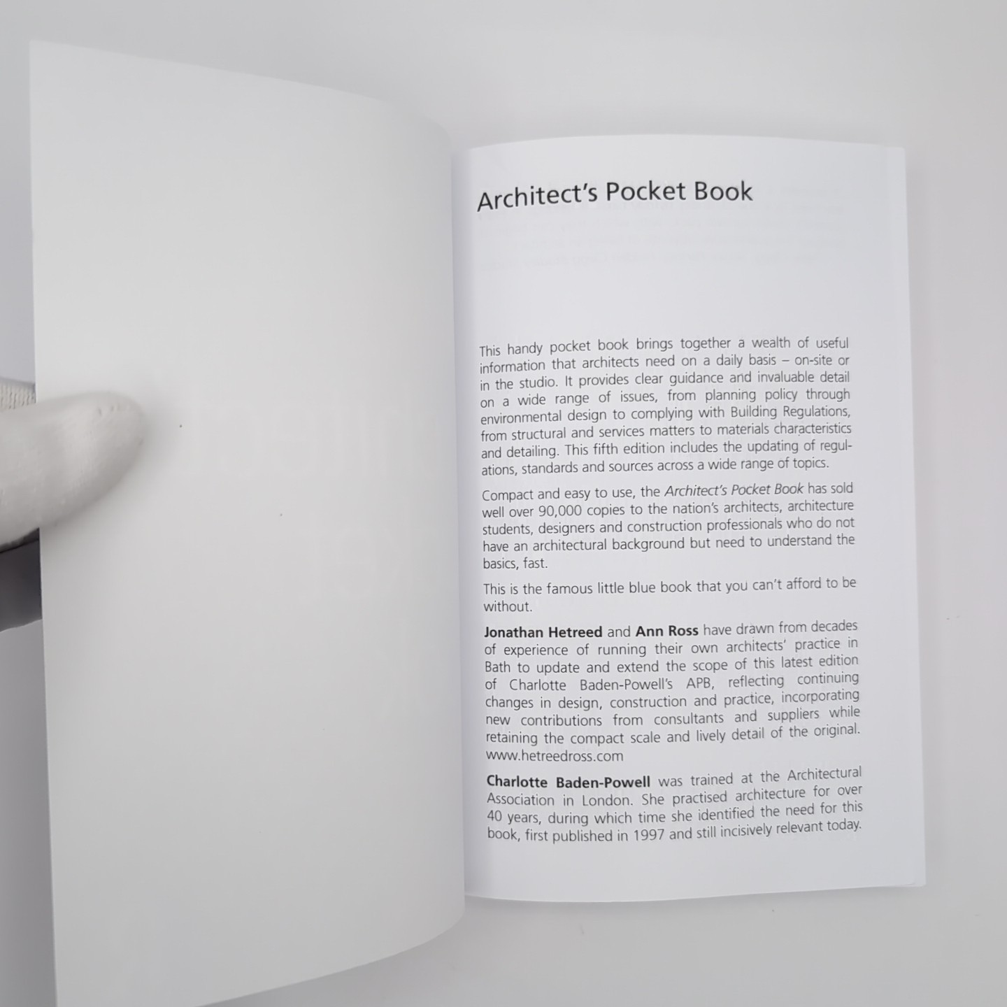 Architect’s Pocket Book (Routledge Pocket Books) – Hetreed, Jonathan