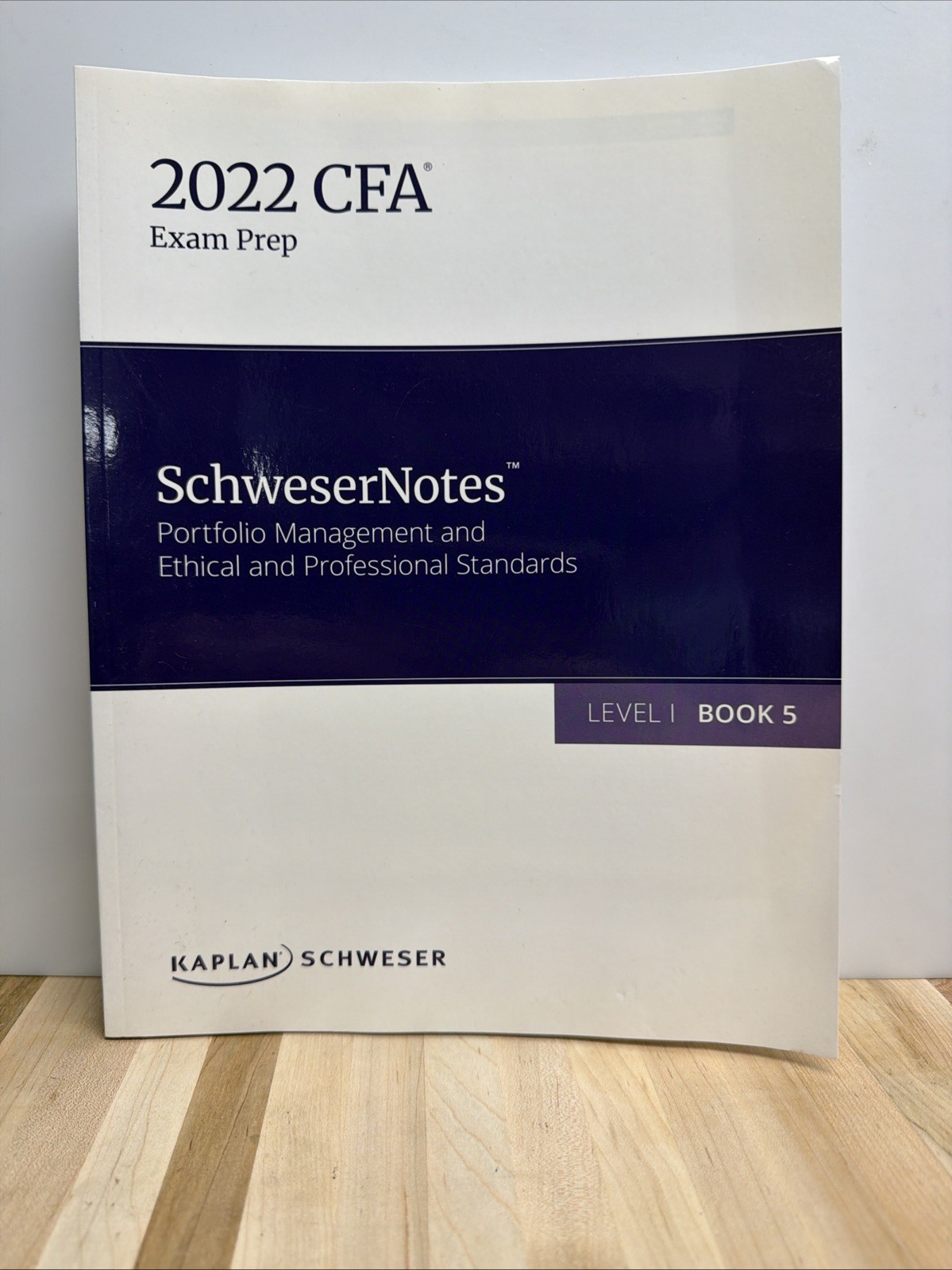2022 CFA Level 1 Kaplan Schweser – Paperback, by Kaplan Schweser – Very Good